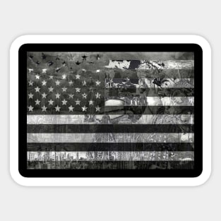 usa flag Sticker